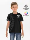 Детская базовая футболка / Russia | Black Side