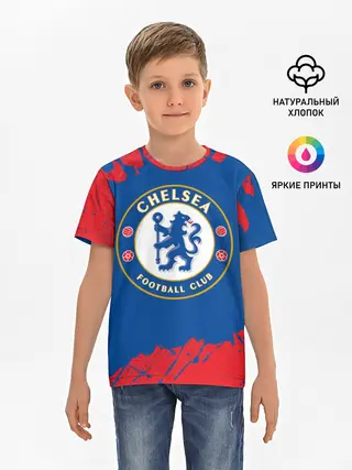 Детская базовая футболка / CHELSEA F.C. / ЧЕЛСИ