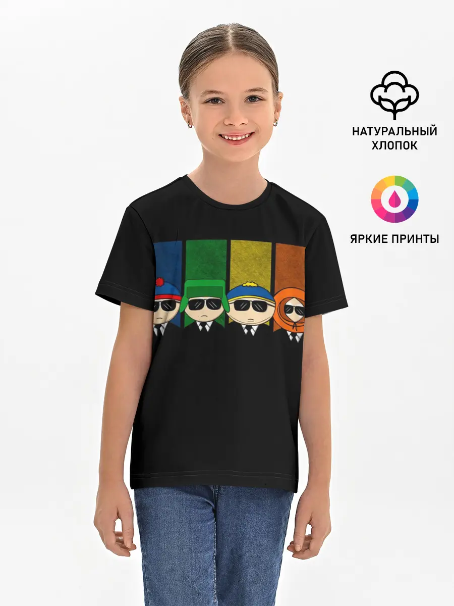 Детская базовая футболка / South Park