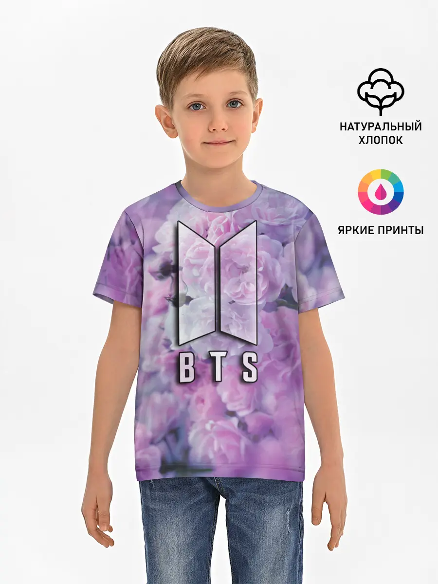 Детская базовая футболка / BTS