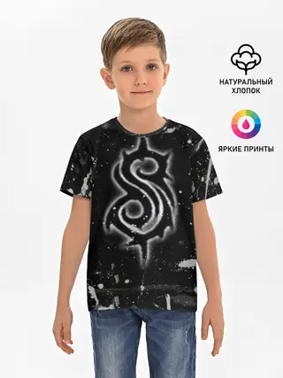 Детская базовая футболка / Slipknot.