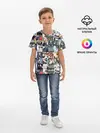 Детская базовая футболка / BTS Collage
