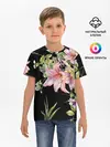 Детская базовая футболка / Букет лилий