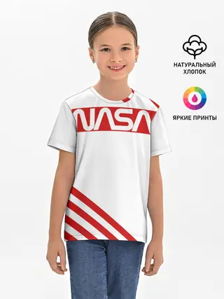 Детская базовая футболка / NASA