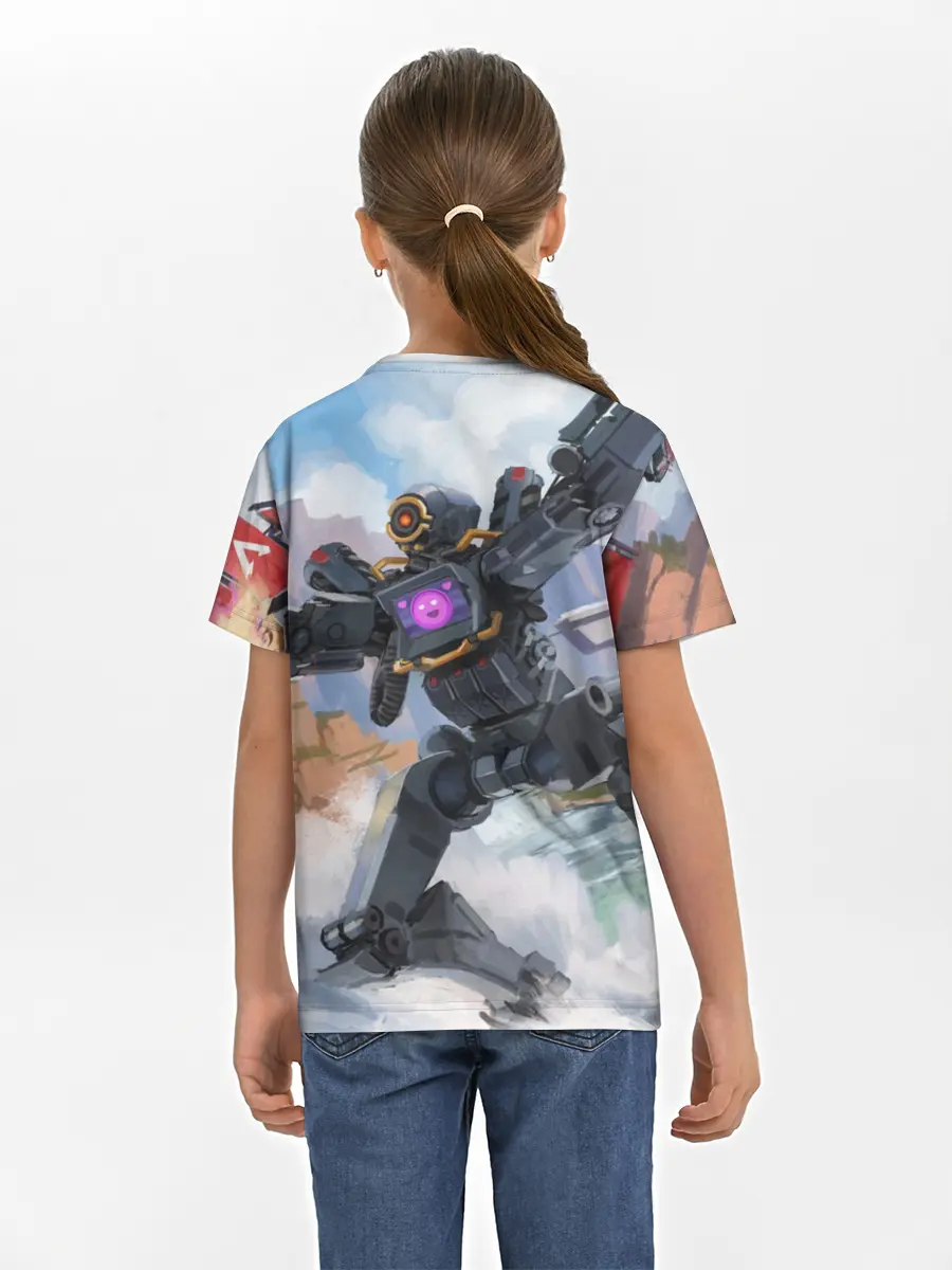 Детская базовая футболка / Apex Legends