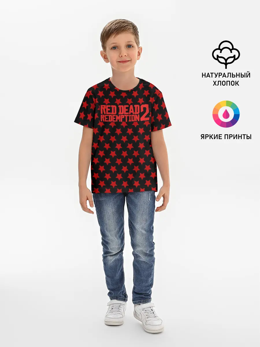 Детская базовая футболка / Red Dead Redemption 2