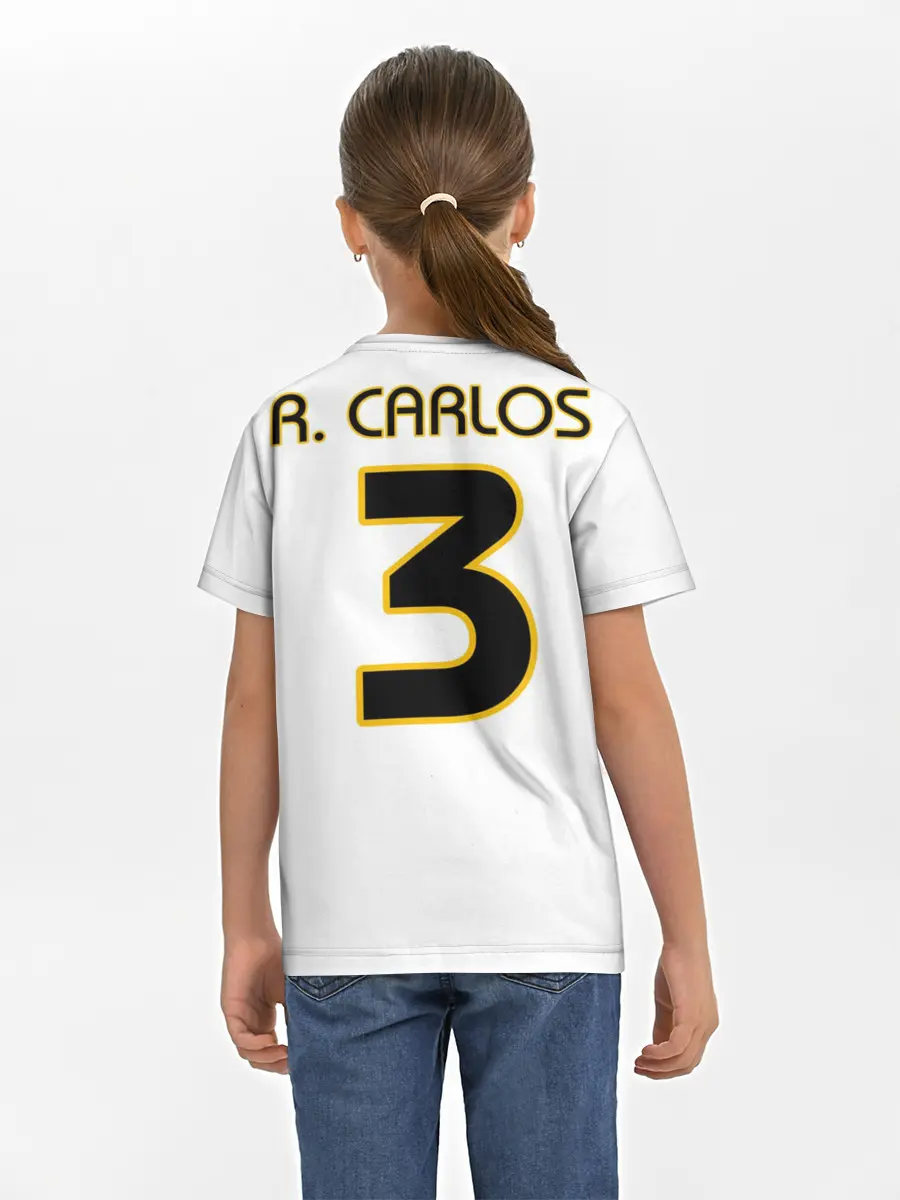 Детская базовая футболка / Р. Карлос | футболка Реала