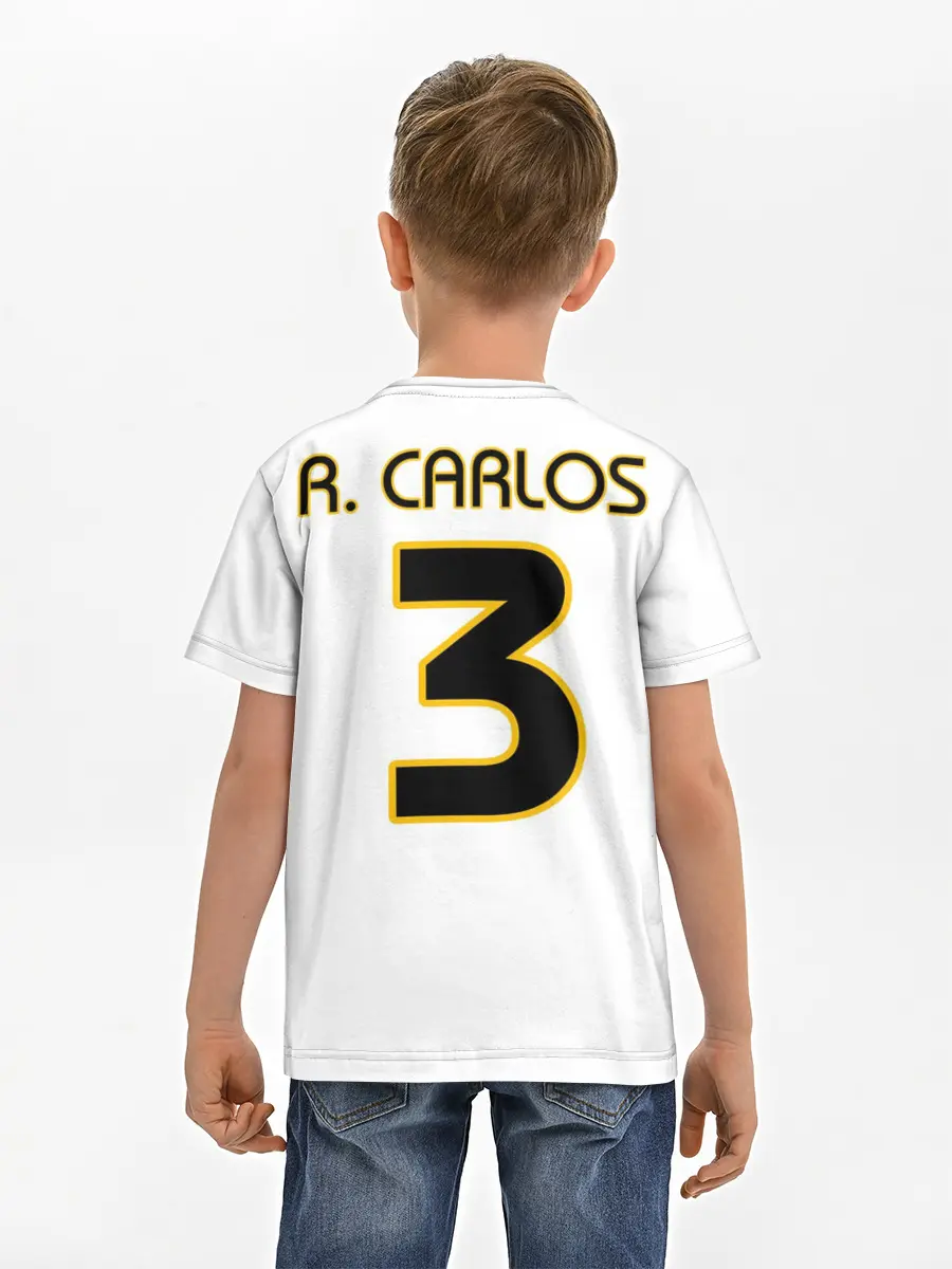 Детская базовая футболка / Р. Карлос | футболка Реала