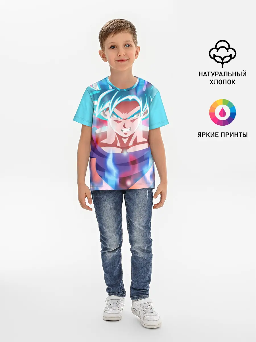 Детская базовая футболка / Гоку