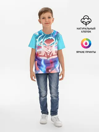 Детская базовая футболка / Гоку