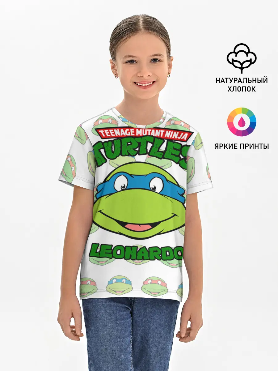 Детская базовая футболка / Черепашки-Ниндзя