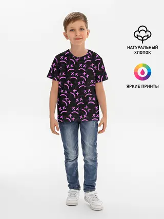 Детская базовая футболка / LIL PEEP