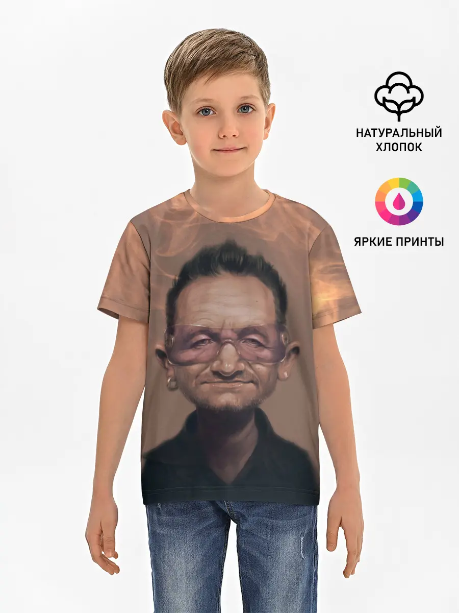 Детская базовая футболка / БОНО | U2 | Ю ТУ