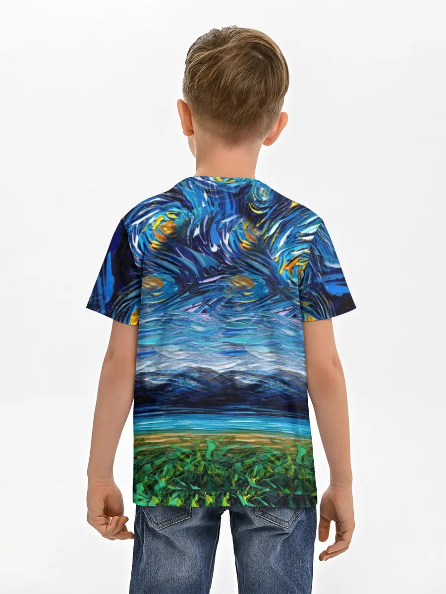 Детская базовая футболка / Кокер-спаниель