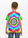 Детская базовая футболка / ОПТИЧЕСКИЙ УЗОР