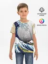 Детская базовая футболка / The great wave off kanagawa