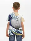 Детская базовая футболка / The great wave off kanagawa