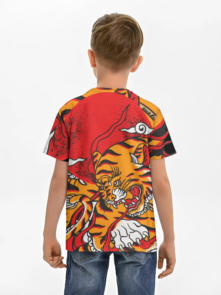 Детская базовая футболка / Год тигра