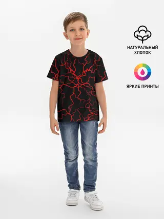 Детская базовая футболка / ЗАРАЖЁННАЯ МАСКА