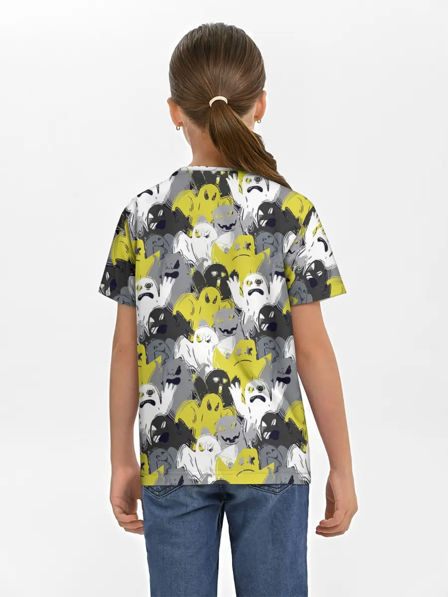 Детская базовая футболка / Привидения