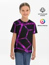 Детская базовая футболка / Hexagon