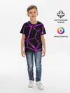 Детская базовая футболка / Hexagon