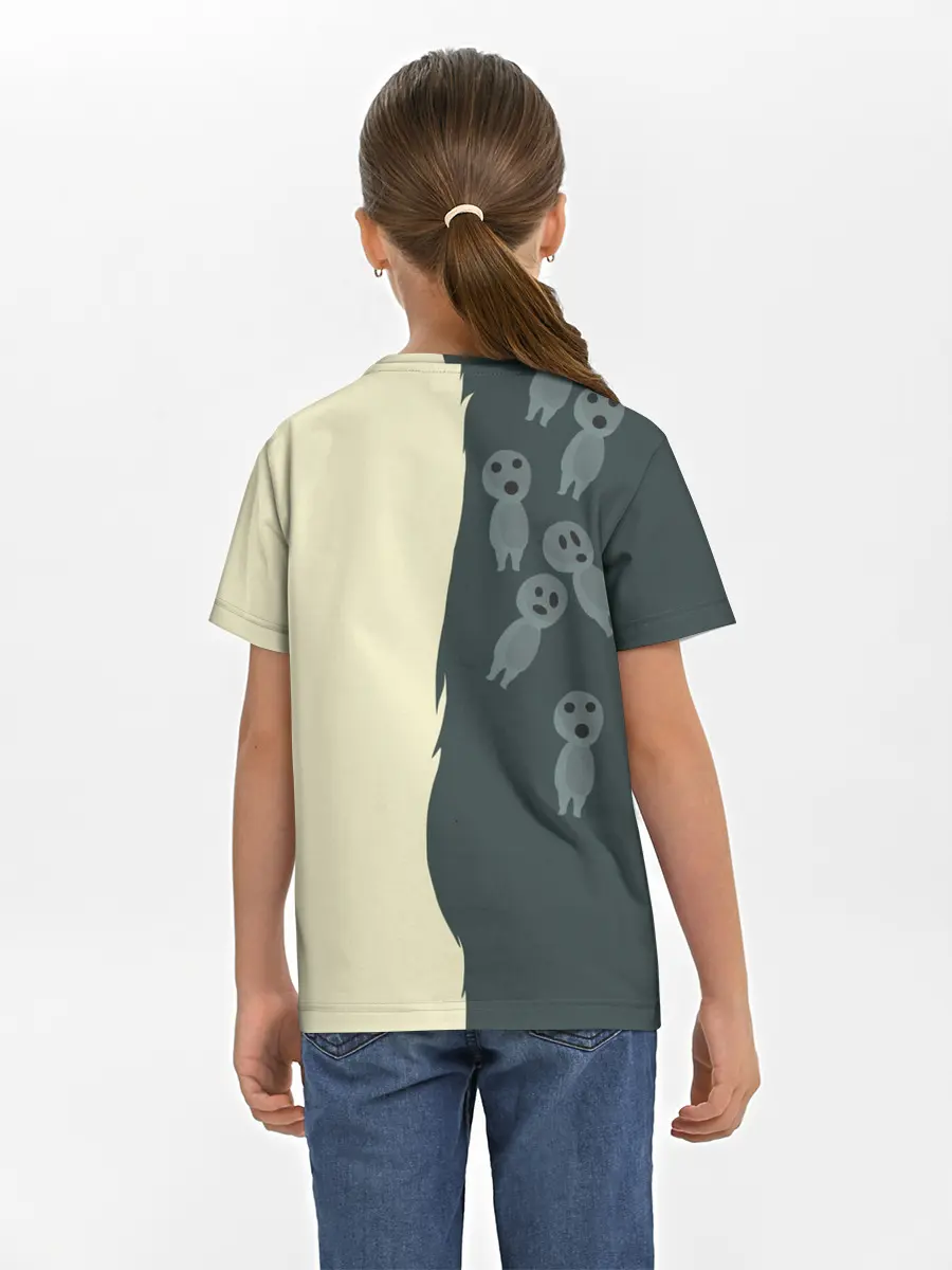 Детская базовая футболка / Принцесса Мононоке