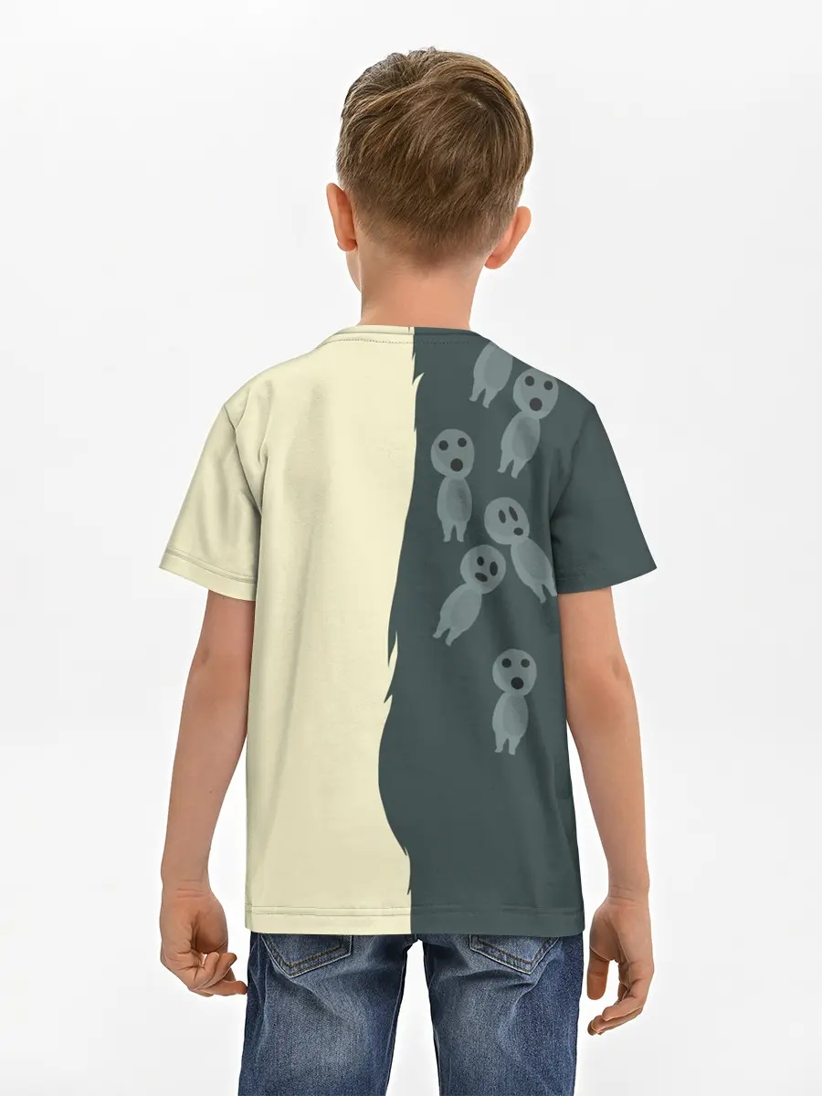 Детская базовая футболка / Принцесса Мононоке