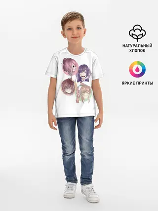 Детская базовая футболка / Doki Doki Literature Club