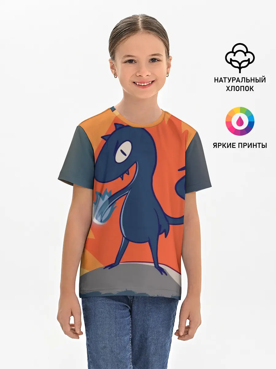 Детская базовая футболка / Люси