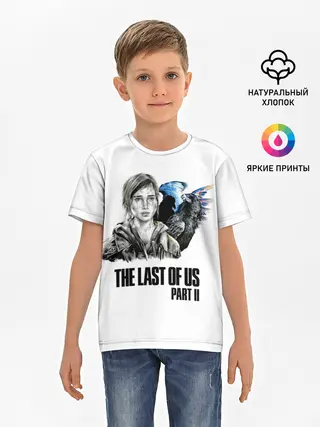 Детская базовая футболка / The last of US 2