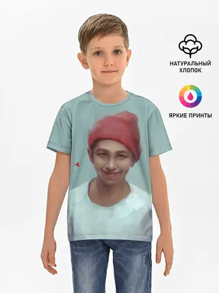 Детская базовая футболка / BTS RM