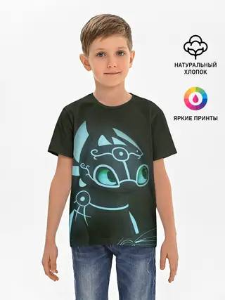 Детская базовая футболка / Как приручить дракона