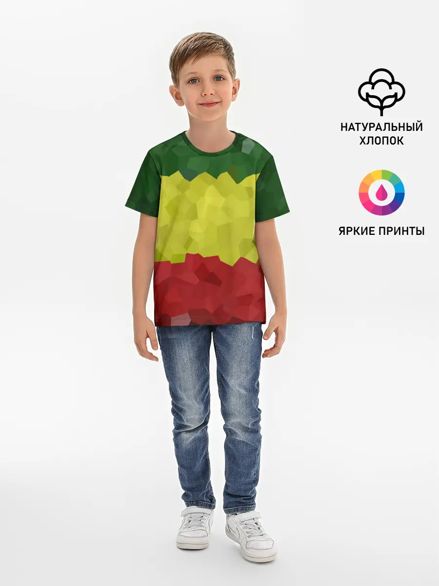 Детская базовая футболка / Эфиопия