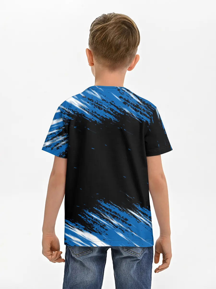 Детская базовая футболка / KSI ICELAND - сборная.