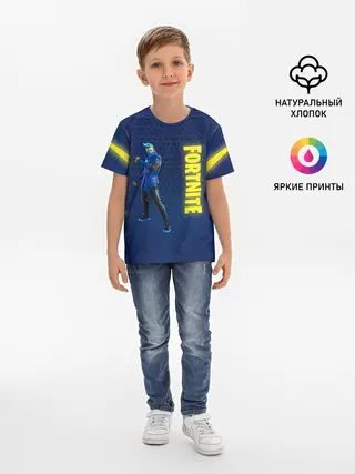 Детская базовая футболка / FORTNITE NINJA