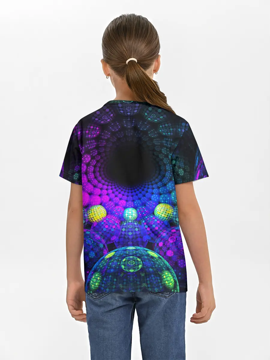 Детская базовая футболка / PSY NEON