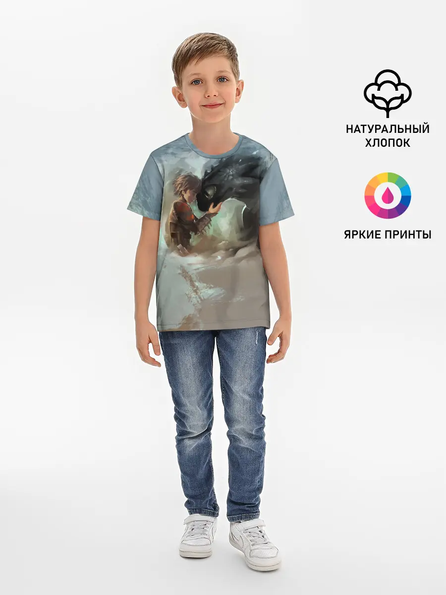 Детская базовая футболка / Верные друзья