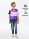 Детская базовая футболка / ФИОЛЕТОВЫЙ РАЙ