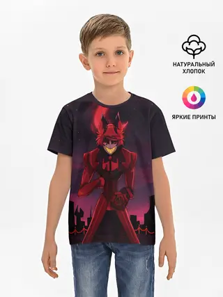 Детская базовая футболка / ОТЕЛЬ ХАЗБИН АЛАСТОР