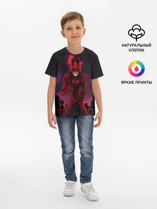 Детская базовая футболка / ОТЕЛЬ ХАЗБИН АЛАСТОР