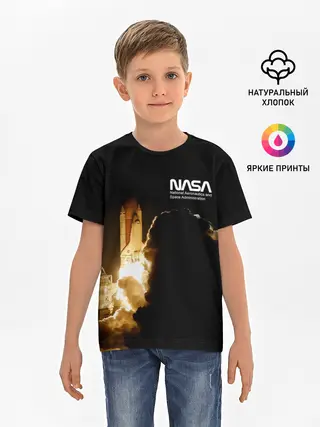 Детская базовая футболка / NASA