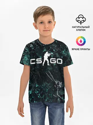 Детская базовая футболка / CS GO