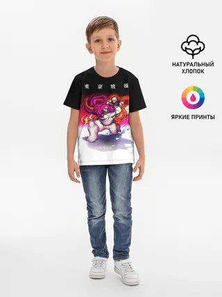 Детская базовая футболка / Какуджа Токийский гуль