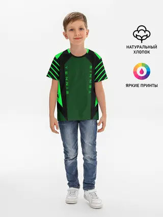 Детская базовая футболка / Tennis