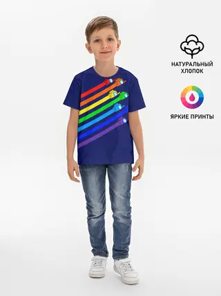 Детская базовая футболка / Among Us