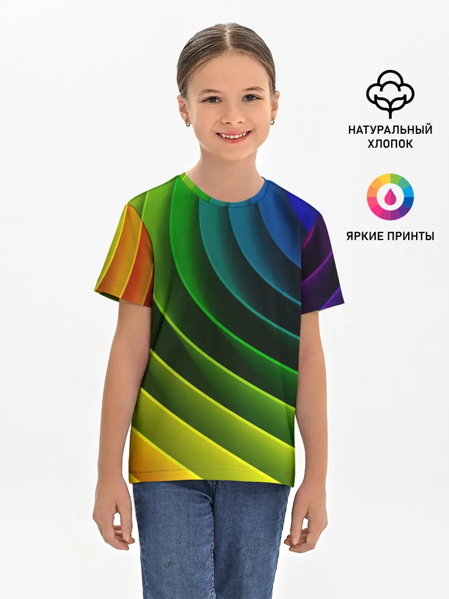 Детская базовая футболка / Color