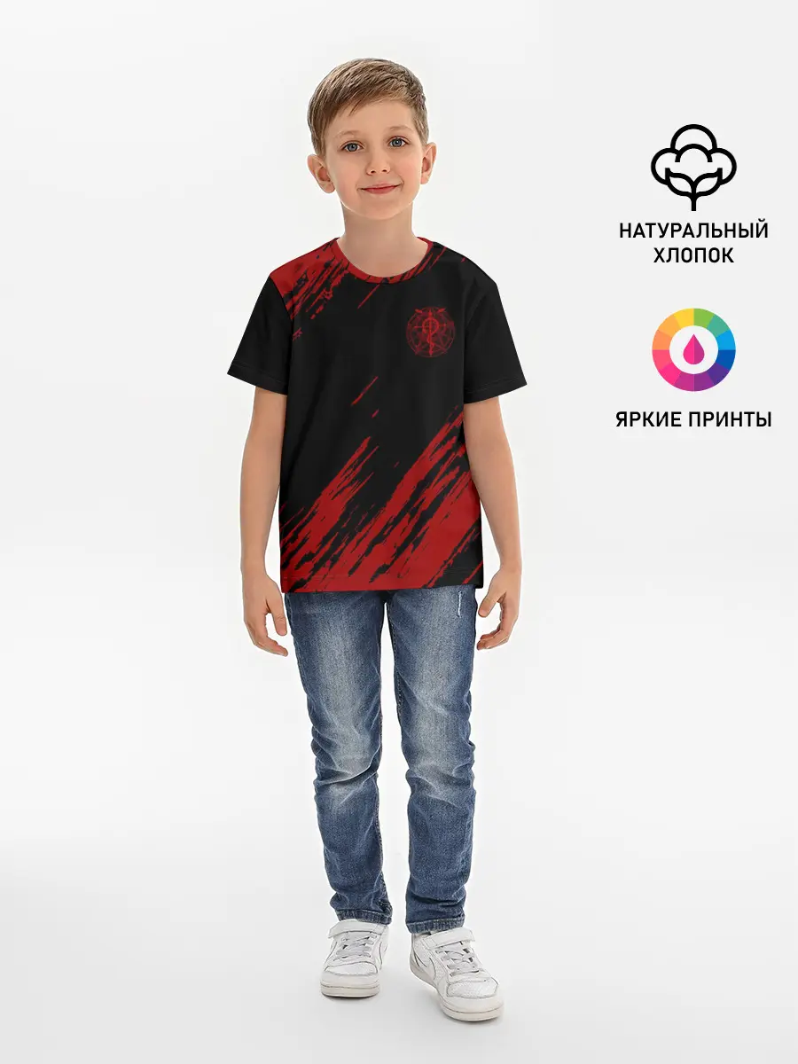 Детская базовая футболка / Стальной алхимик | Fullmetal Alchemist
