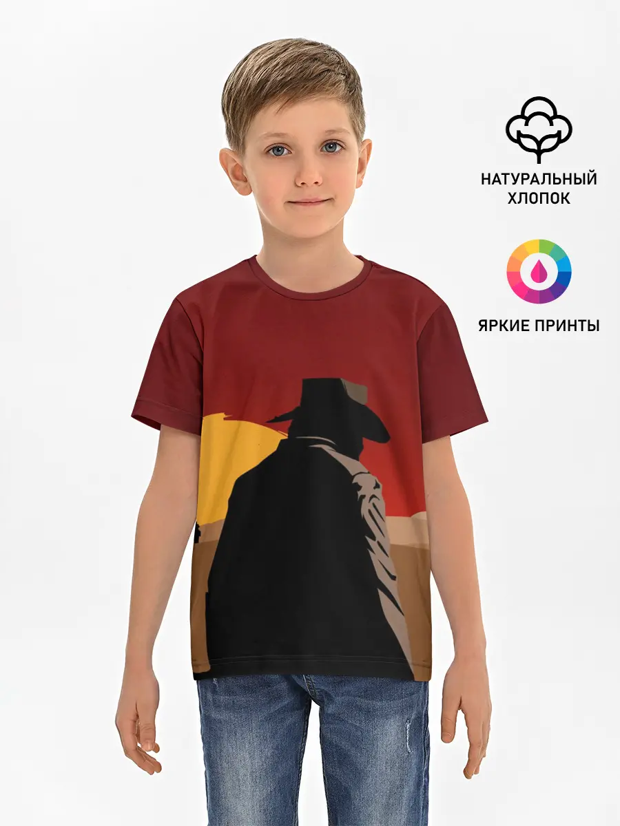 Детская базовая футболка / Red Dead Redemption 2