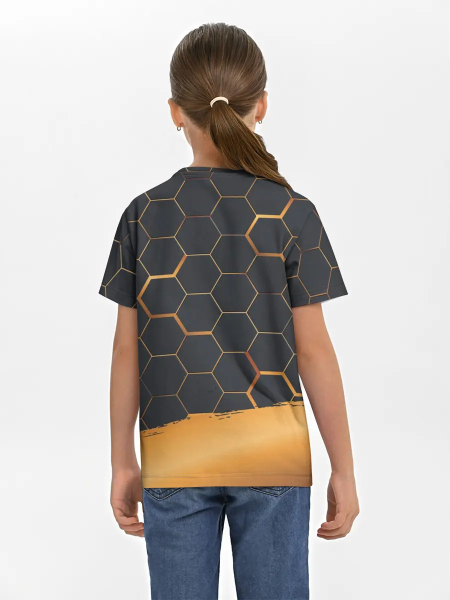 Детская базовая футболка / So damn FINE | Neon Steel